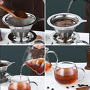 Coador com Filtro de Café Reutilizável em Aço Inox