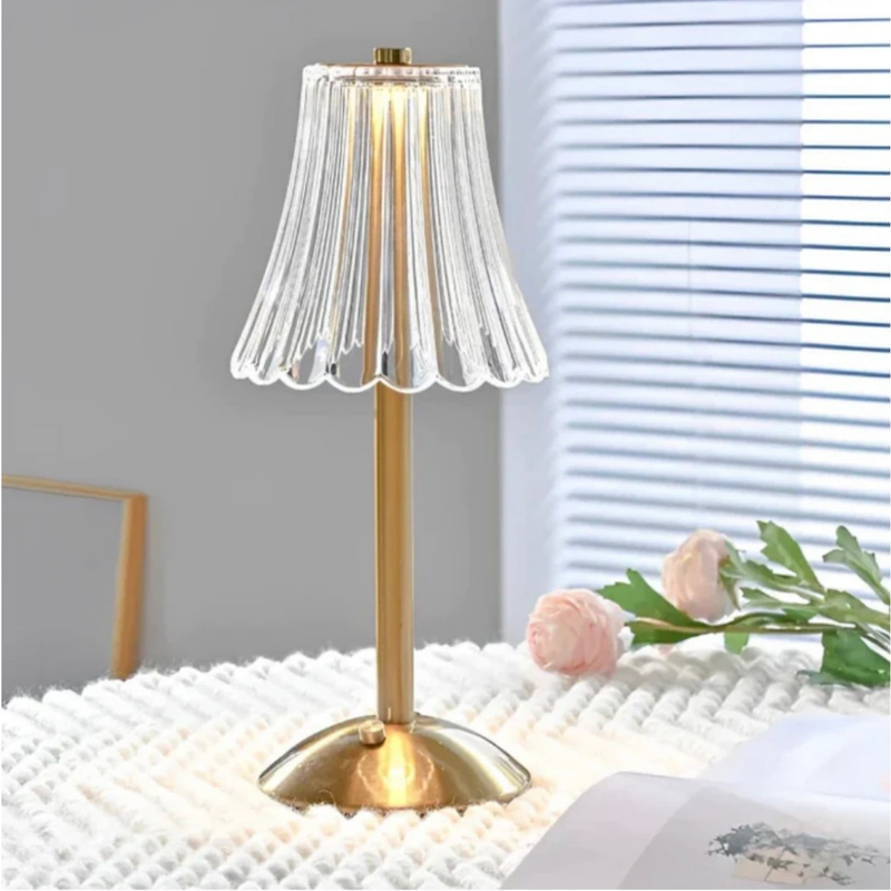 Luminária de Mesa 3 Cores LED Recarregável