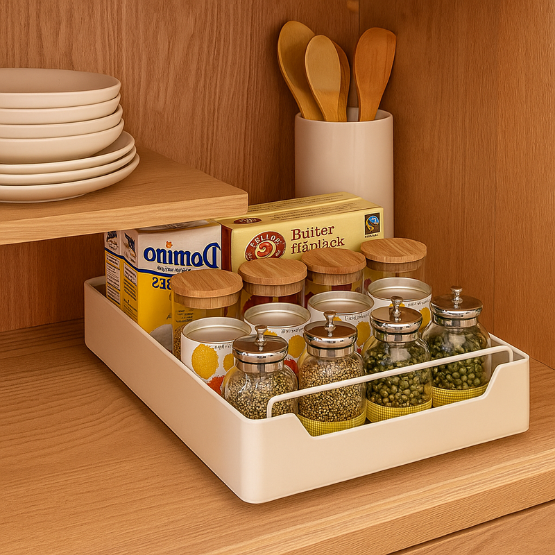 Armário Deslizante Prateleira Organizadora