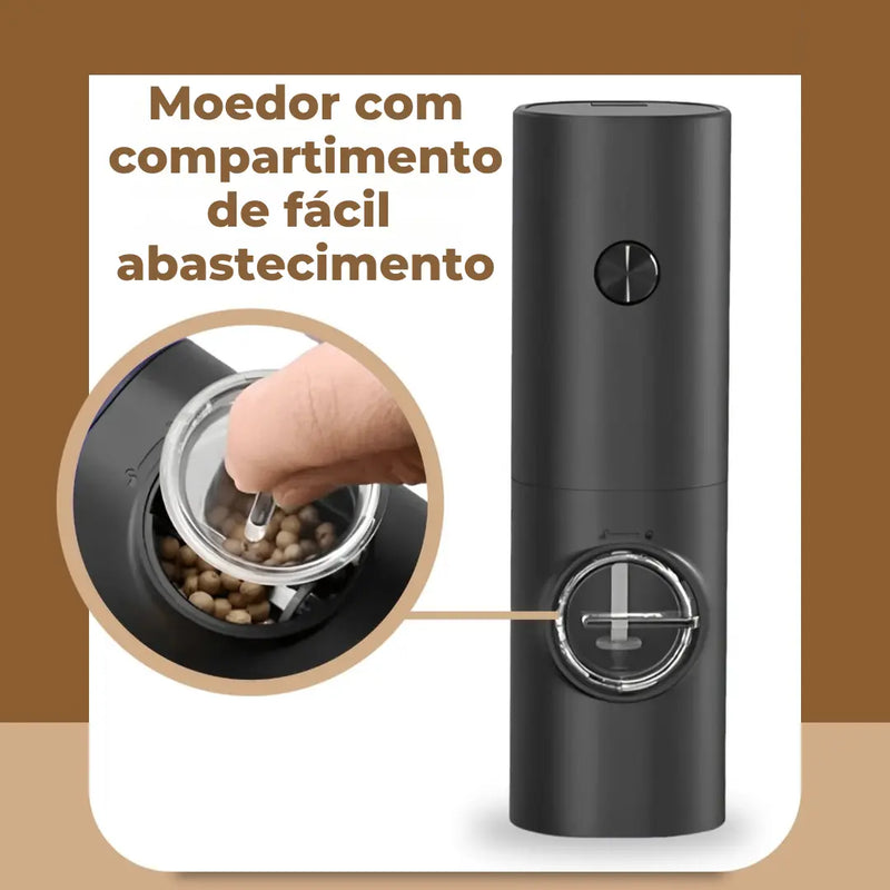 Moedor De Temperos Elétrico Max Precision™ ( PROMOÇÃO COMPRE 1 LEVE 2 )