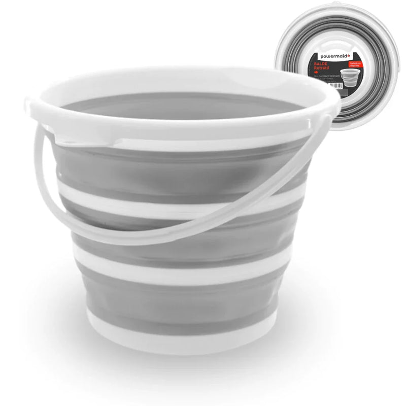 Balde Retrátil de Silicone  Premium