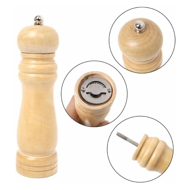 Moedor de Tempero em Bambu