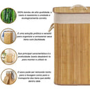 Cesto de Bambu  Luxo 72L