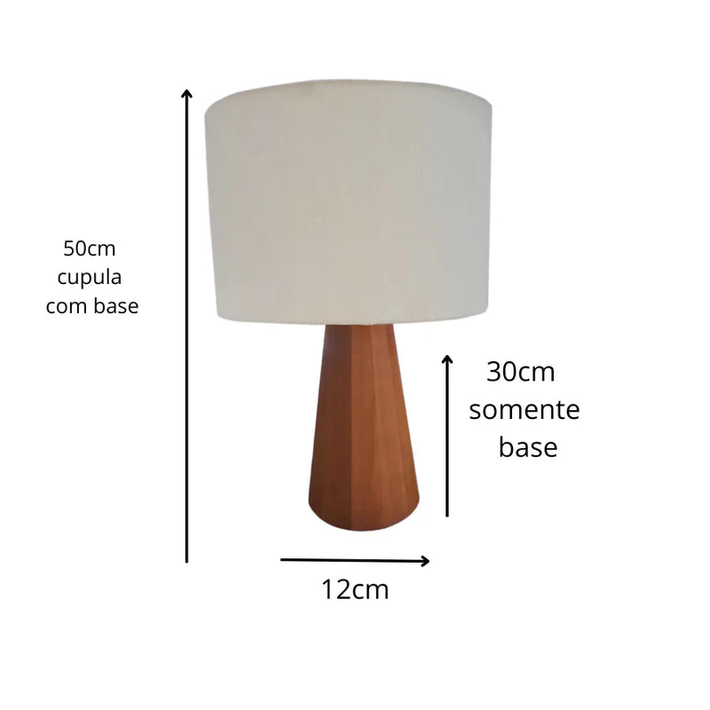 Abajur Luminária de Mesa Moderna