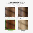Painel Ripado Laminado de EVA Autocolante | Linha Madeto