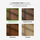 Painel Ripado Laminado de EVA Autocolante | Linha Madeto