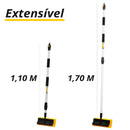 Vassoura Cabo Extensível com Jato de Água