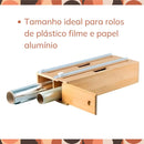 Porta Rolos de Bambu