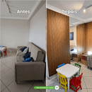 Painel Ripado Laminado de EVA Autocolante | Linha Madeto