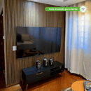 Painel Ripado Laminado de EVA Autocolante | Linha Madeto